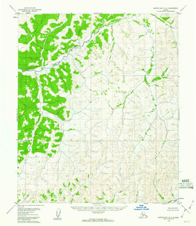 United States Geological Survey Norton Bay D-2, AK (1954, 63360-Scale) digital map