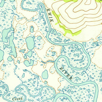 United States Geological Survey Norton Bay D-6, AK (1950, 63360-Scale) digital map