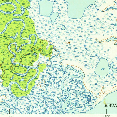 United States Geological Survey Norton Bay D-6, AK (1950, 63360-Scale) digital map