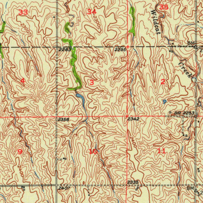 United States Geological Survey Norton, KS (1951, 62500-Scale) digital map