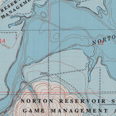 United States Geological Survey Norton, KS (1978, 24000-Scale) digital map