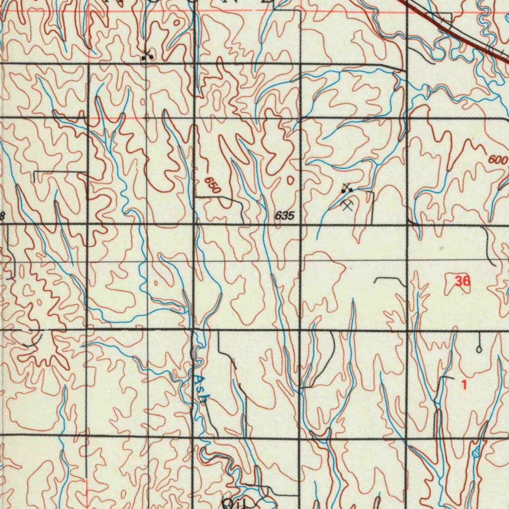 Norton, KS (1985, 100000-Scale) Map by United States Geological Survey ...