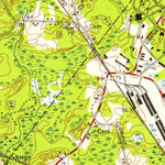 United States Geological Survey Norton, MA (1951, 24000-Scale) digital map