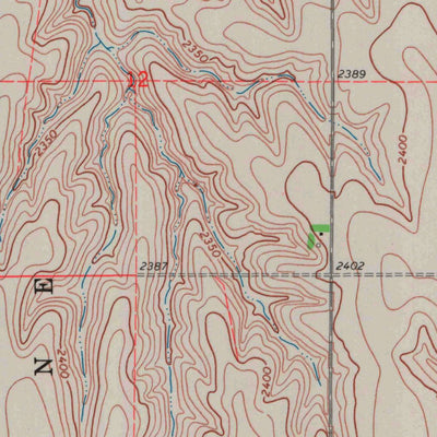 United States Geological Survey Norton NE, KS (1967, 24000-Scale) digital map