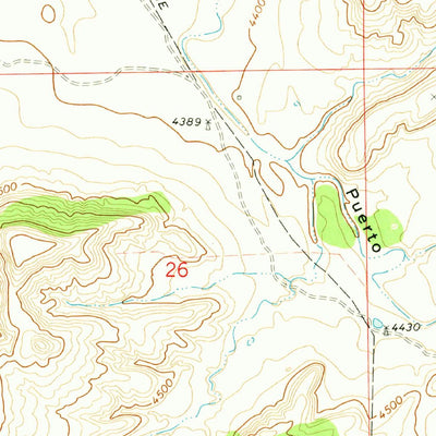 United States Geological Survey Norton, NM (1971, 24000-Scale) digital map