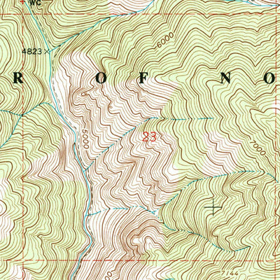 United States Geological Survey Norton Ridge, ID (1962, 24000-Scale) digital map
