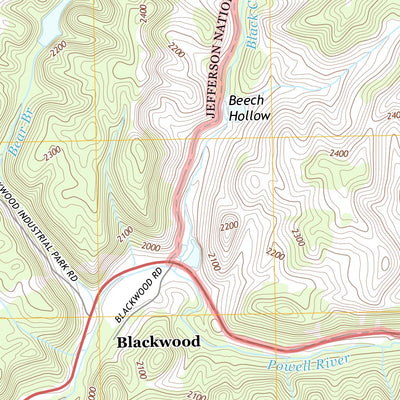 United States Geological Survey Norton, VA (2013, 24000-Scale) digital map