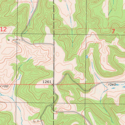 United States Geological Survey Norton, WI (1975, 24000-Scale) digital map