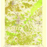 United States Geological Survey Nortonville, KY (1953, 24000-Scale) digital map