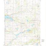 United States Geological Survey Norvell, MI (1980, 24000-Scale) digital map