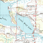 United States Geological Survey Norvell, MI (1980, 24000-Scale) digital map