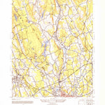 United States Geological Survey Norwalk North, CT-NY (1943, 31680-Scale) digital map