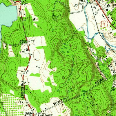 United States Geological Survey Norwalk North, CT-NY (1951, 24000-Scale) digital map