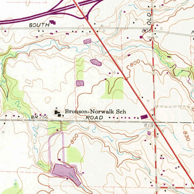 United States Geological Survey Norwalk, OH (1960, 24000-Scale) digital map
