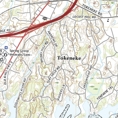 United States Geological Survey Norwalk South, CT (2021, 24000-Scale) digital map
