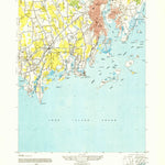 United States Geological Survey Norwalk South, CT-NY (1943, 31680-Scale) digital map