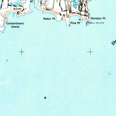 United States Geological Survey Norwalk South, CT-NY (1947, 31680-Scale) digital map