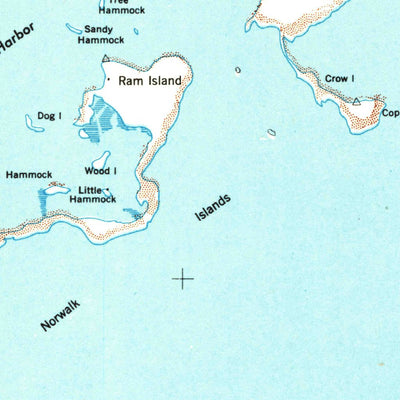 United States Geological Survey Norwalk South, CT-NY (1947, 31680-Scale) digital map