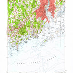 United States Geological Survey Norwalk South, CT-NY (1951, 24000-Scale) digital map