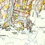 United States Geological Survey Norwalk South, CT-NY (1951, 31680-Scale) digital map