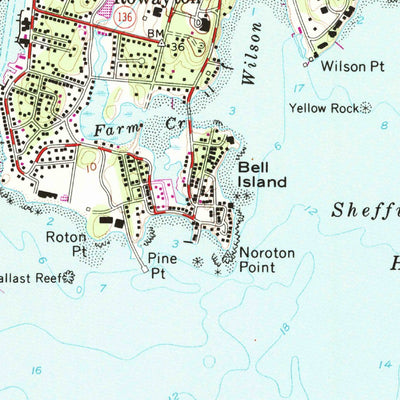United States Geological Survey Norwalk South, CT-NY (1960, 24000-Scale) digital map