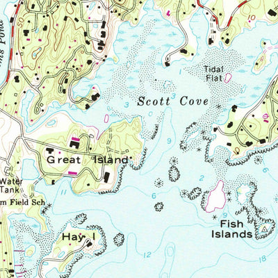 United States Geological Survey Norwalk South, CT-NY (1960, 24000-Scale) digital map