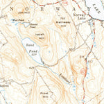 United States Geological Survey Norway, ME (1949, 62500-Scale) digital map