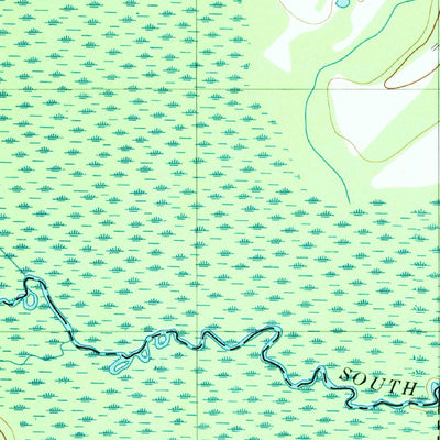 United States Geological Survey Norway West, SC (1979, 24000-Scale) digital map