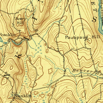 United States Geological Survey Norwich, CT (1892, 62500-Scale) digital map