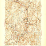 United States Geological Survey Norwich, CT (1945, 31680-Scale) digital map
