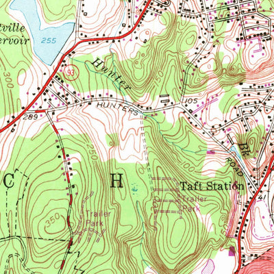 United States Geological Survey Norwich, CT (1954, 24000-Scale) digital map