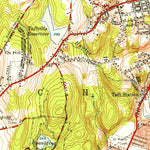 United States Geological Survey Norwich, CT (1954, 31680-Scale) digital map