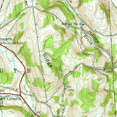 United States Geological Survey Norwich, NY (1943, 62500-Scale) digital map