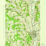 United States Geological Survey Norwich, NY (1944, 31680-Scale) digital map