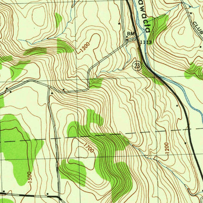 United States Geological Survey Norwich, NY (1944, 31680-Scale) digital map
