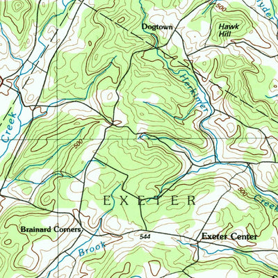 United States Geological Survey Norwich, NY (1986, 100000-Scale) digital map