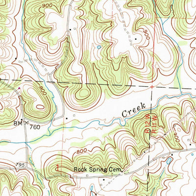 United States Geological Survey Norwich, OH (1961, 24000-Scale) digital map