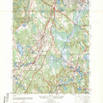 United States Geological Survey Norwood, MA (1947, 25000-Scale) digital map