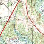 United States Geological Survey Norwood, MA (1947, 25000-Scale) digital map