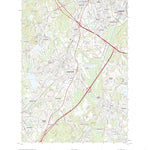 United States Geological Survey Norwood, MA (2021, 24000-Scale) digital map