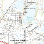 United States Geological Survey Norwood, MN (2022, 24000-Scale) digital map