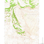 United States Geological Survey Nostrum Mountain, WY (1965, 24000-Scale) digital map