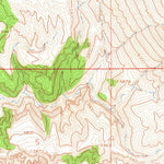 United States Geological Survey Nostrum Mountain, WY (1965, 24000-Scale) digital map