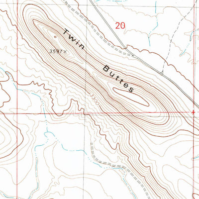 United States Geological Survey Notch Butte, ID (1980, 24000-Scale) digital map