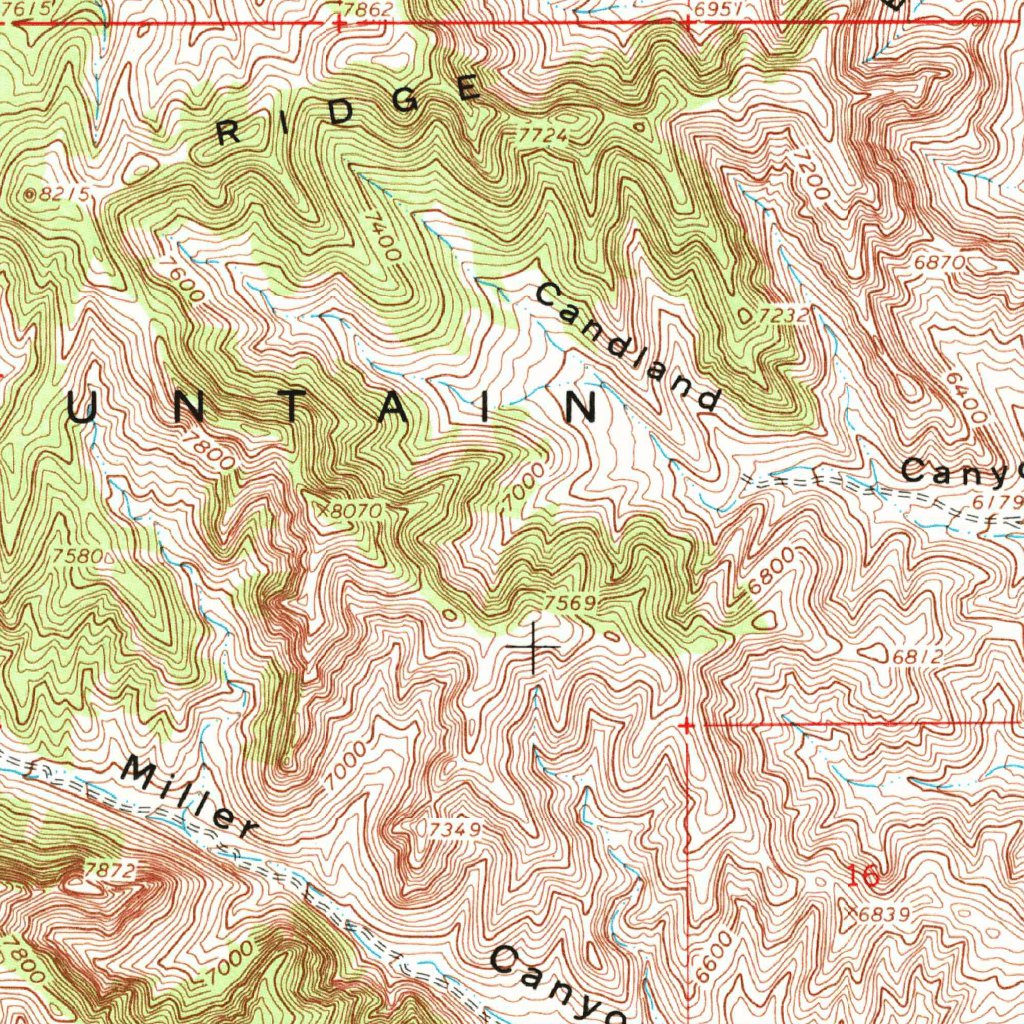 Notch Peak, UT (1960, 62500-Scale) Map by United States Geological ...