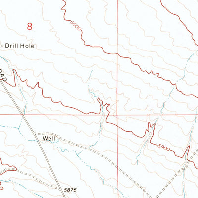 United States Geological Survey Notches Dome, WY (1968, 24000-Scale) digital map