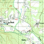United States Geological Survey Noti, OR (1984, 24000-Scale) digital map