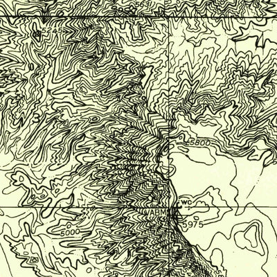 United States Geological Survey Notom, UT (1952, 24000-Scale) digital map