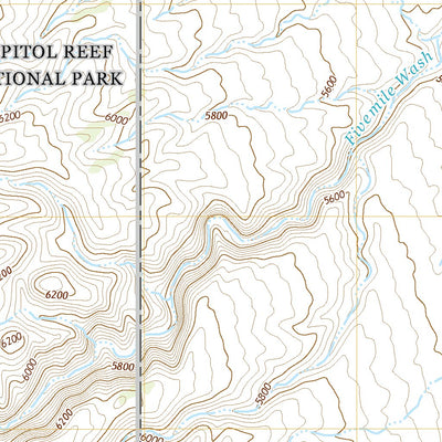 United States Geological Survey Notom, UT (2020, 24000-Scale) digital map