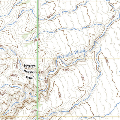 United States Geological Survey Notom, UT (2023, 24000-Scale) digital map
